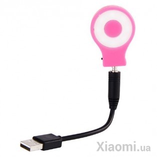 Вспышка для смартфонов RK-07 LED Flash Pink